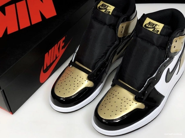 Retro High Glod Air Toe Jordan 1 861428-007 0821